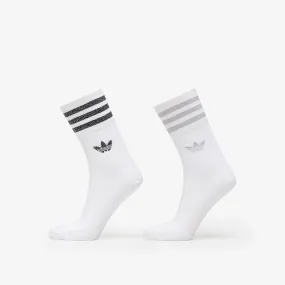 adidas Mid-Cut Glitter Crew Socks 2-Pack