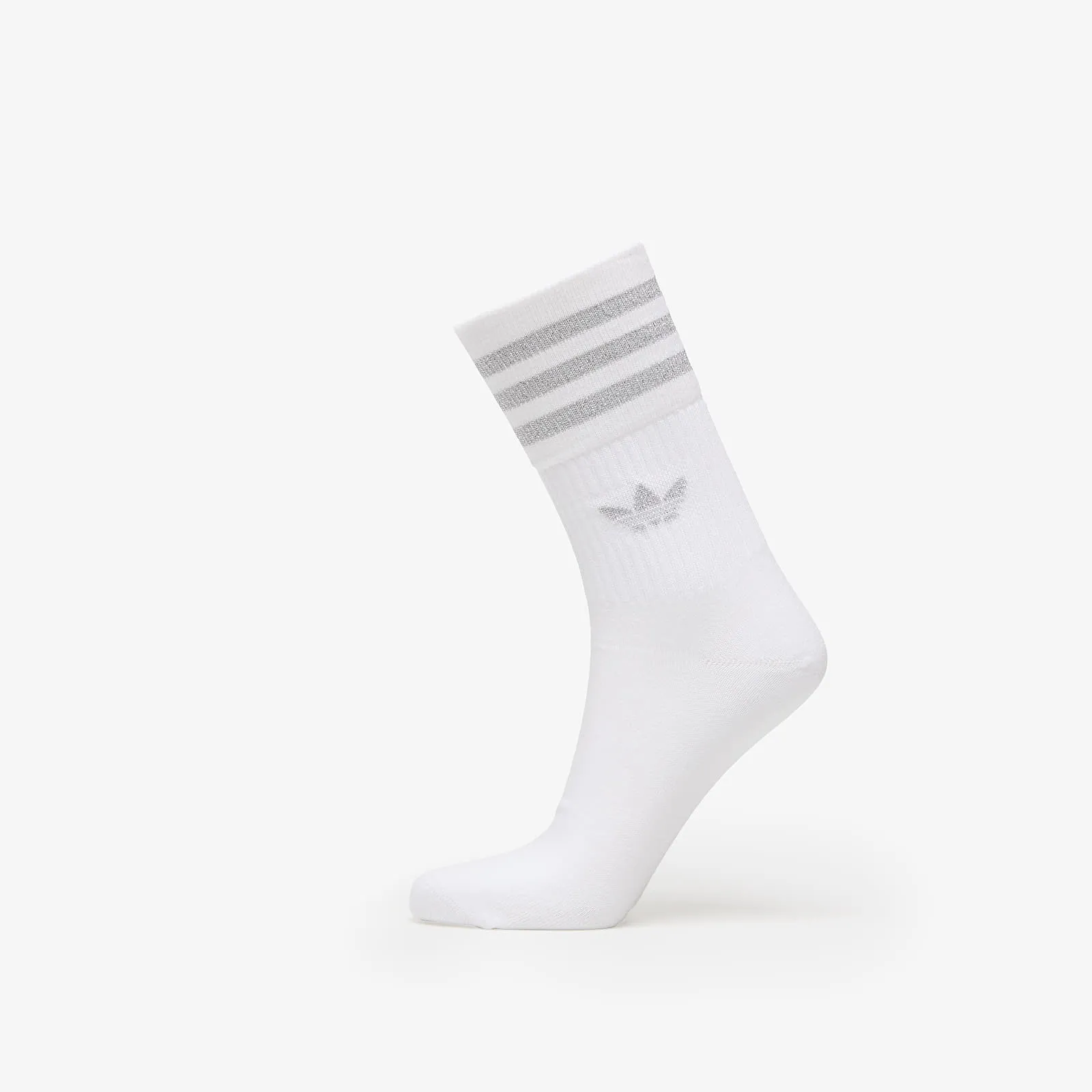 adidas Mid-Cut Glitter Crew Socks 2-Pack