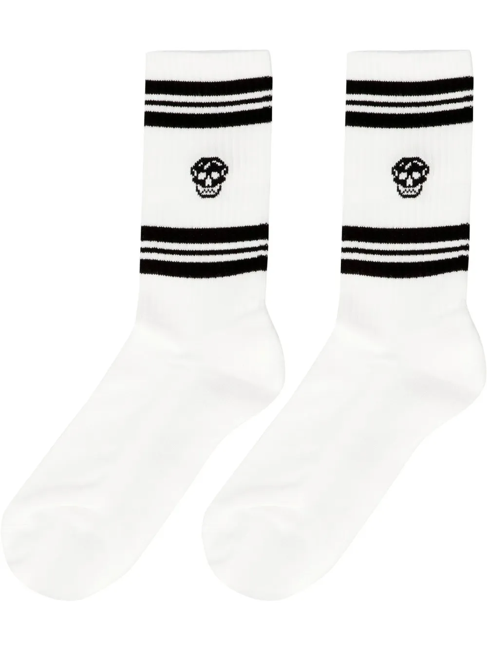 ALEXANDER MCQUEEN SOCKS STRIPE SKU SPO