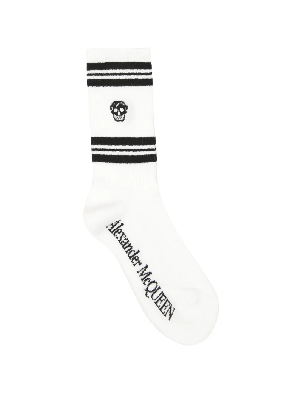 ALEXANDER MCQUEEN SOCKS STRIPE SKU SPO