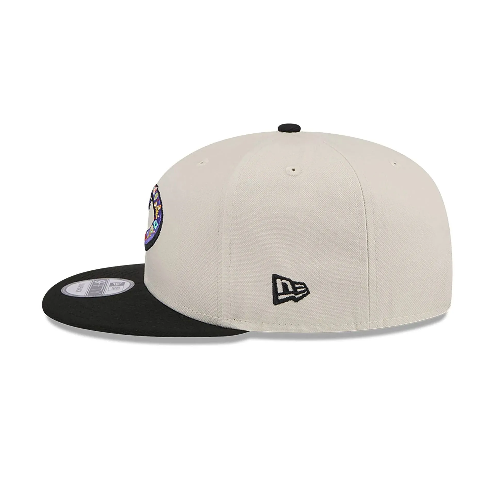 Arizona Diamondbacks Gorra Snapback 9FIFTY con Relleno Floral en Beige Claro