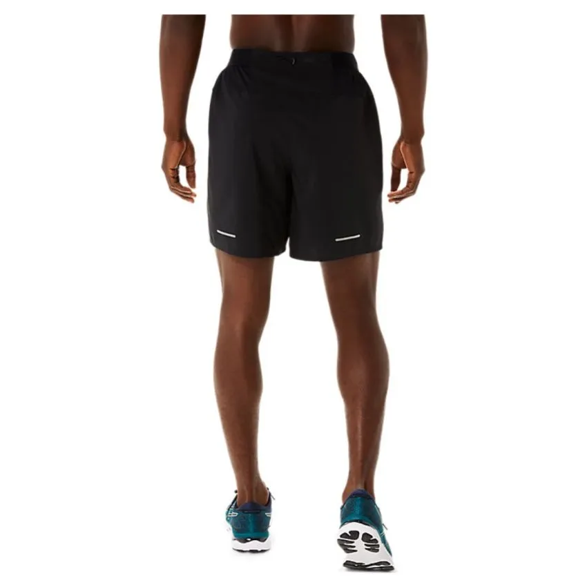 Asics Hombre Shorts Road 2-In-1 7 Inch Shorts Negro 