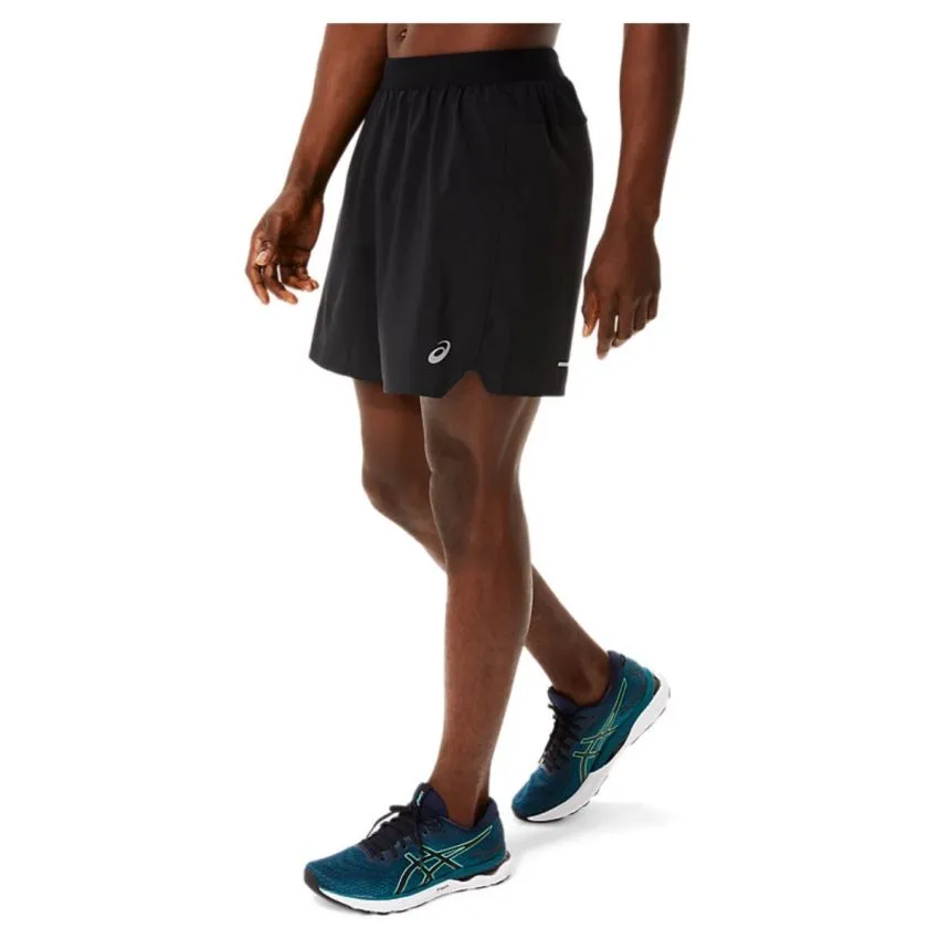 Asics Hombre Shorts Road 2-In-1 7 Inch Shorts Negro 