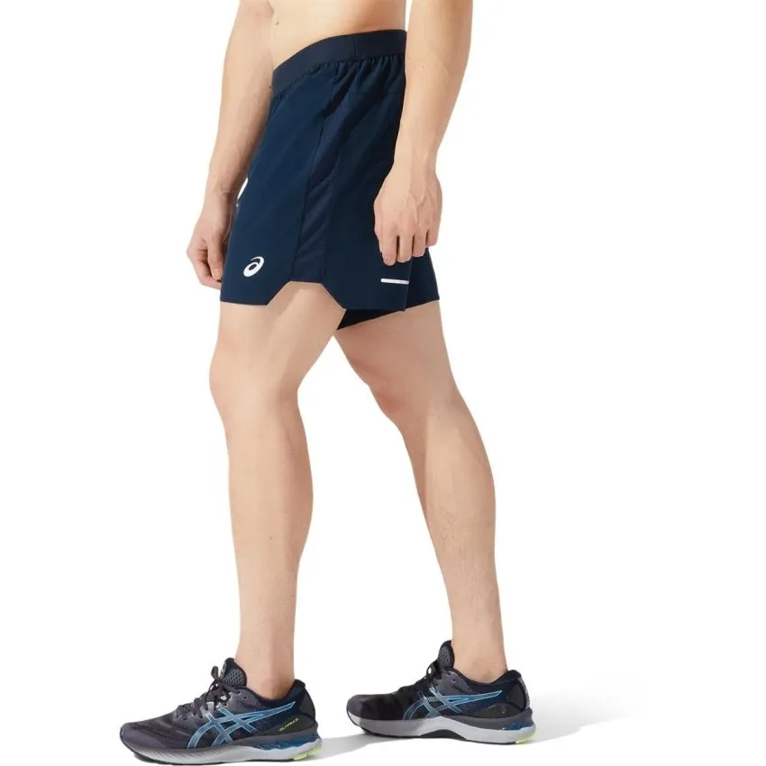 Asics Hombre Shorts Road 7 inch Shorts Azul 