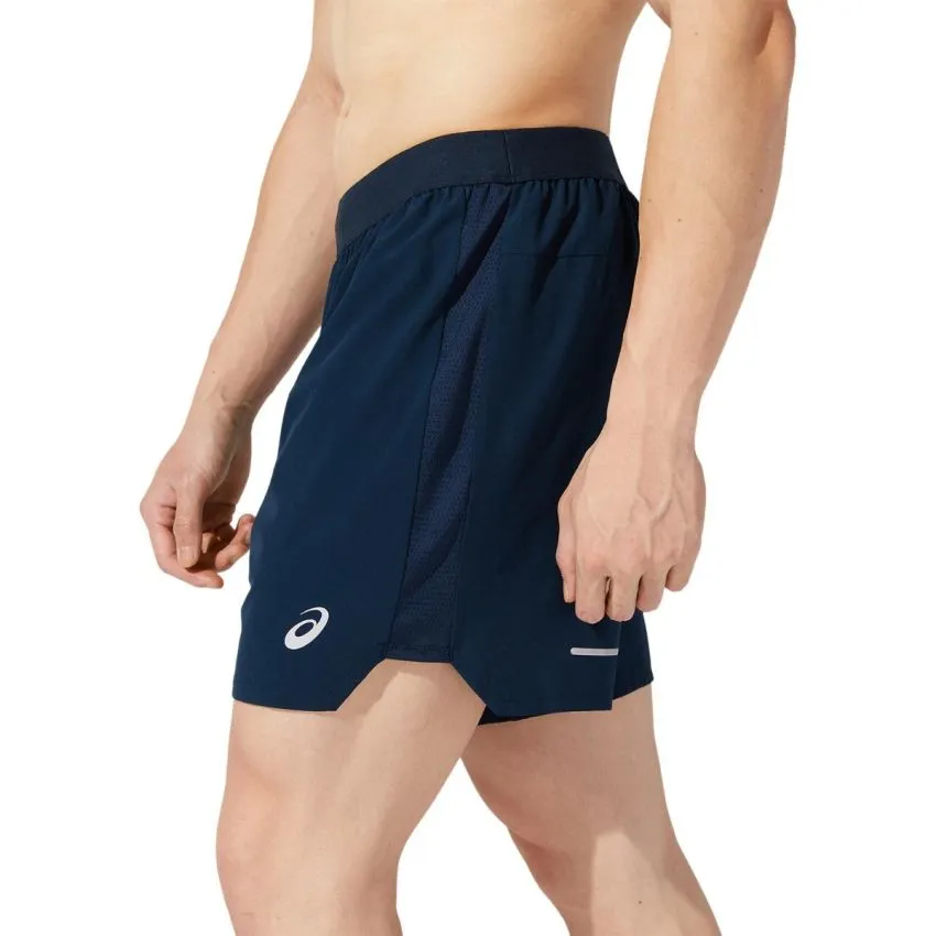 Asics Hombre Shorts Road 7 inch Shorts Azul 