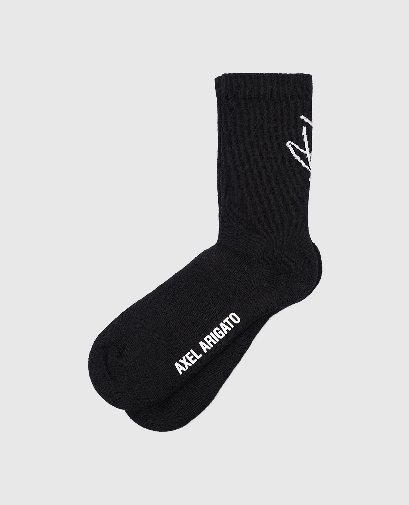 Axel Arigato Black socks with contrasting logo