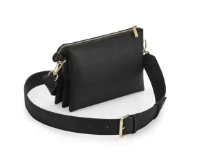 Bag Base BG759 - BOUTIQUE SOFT CROSS BODY BAG - Black