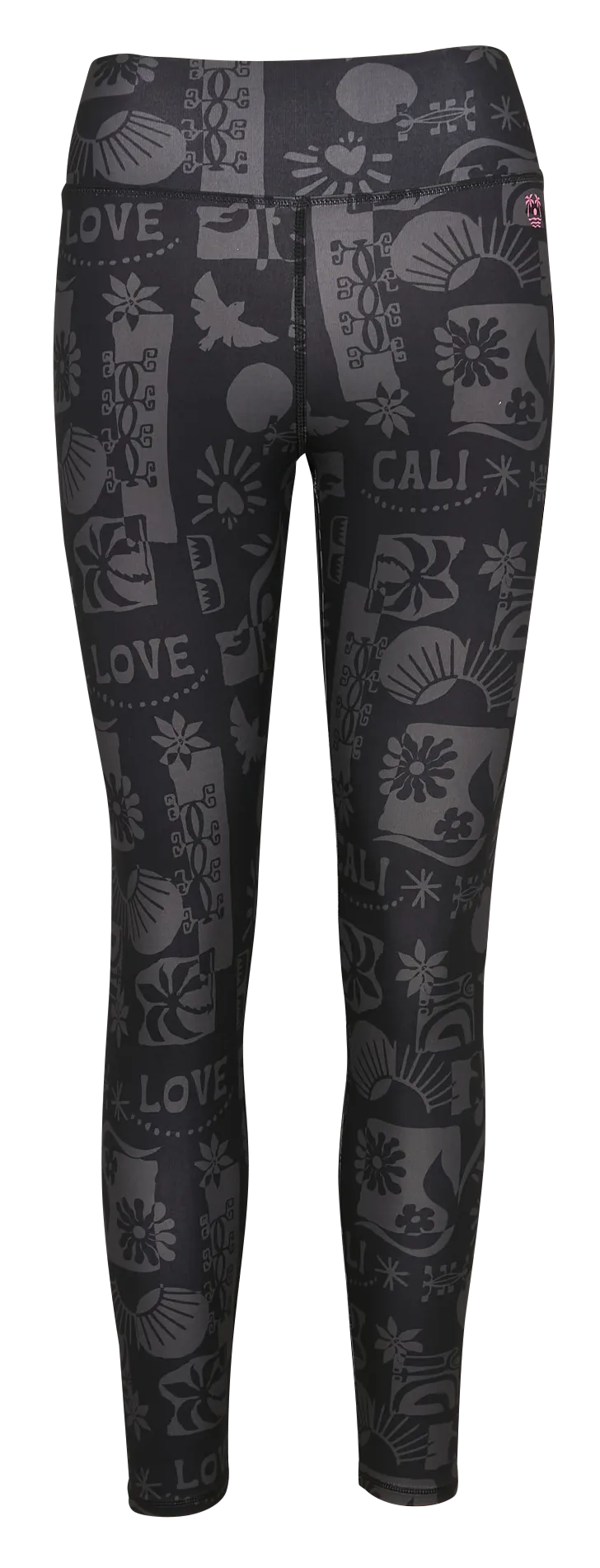 BANANA MOON AETO WELLZEN - Legging deportivo con estampado en negro