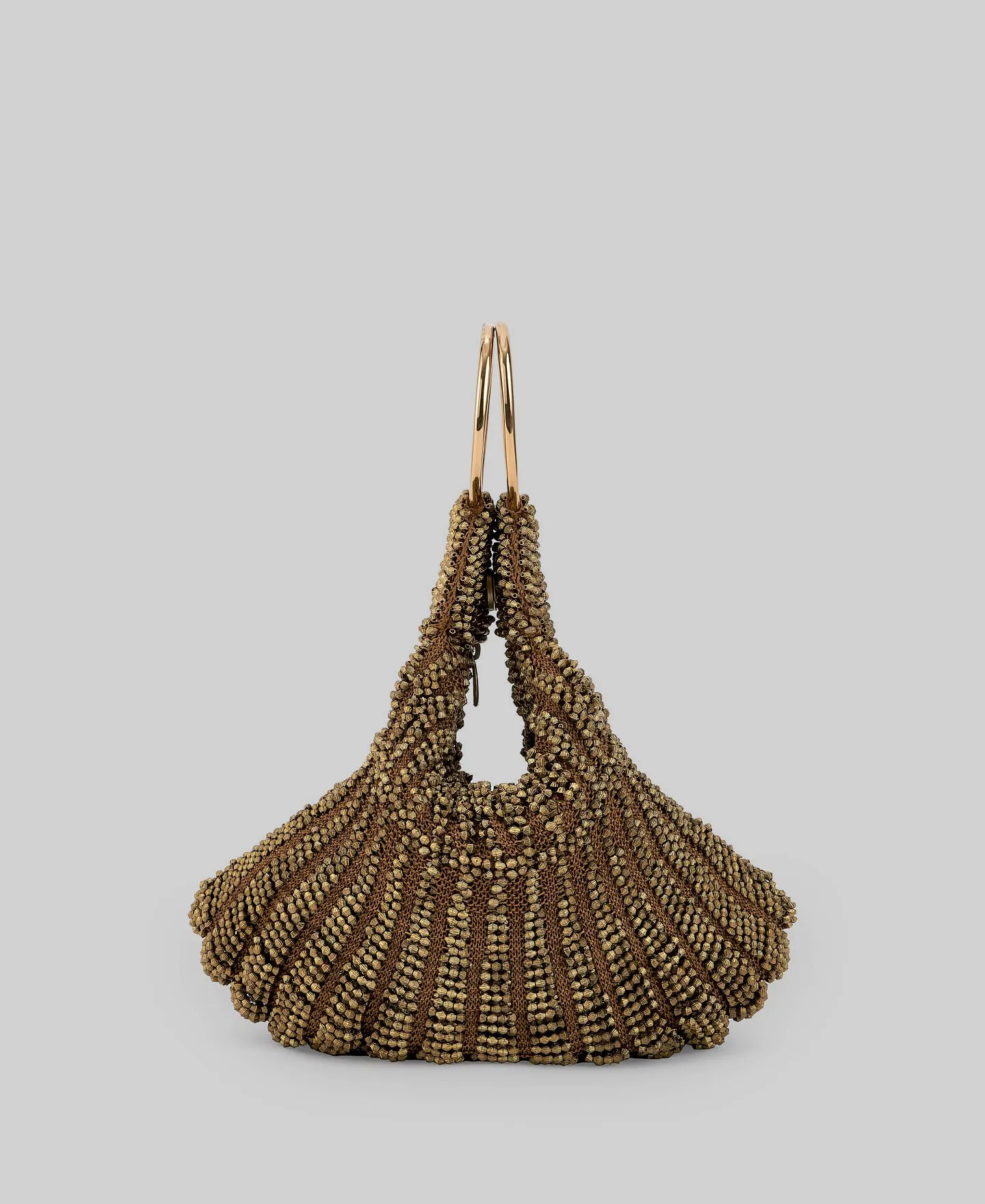 Beaded cocktail bag woman