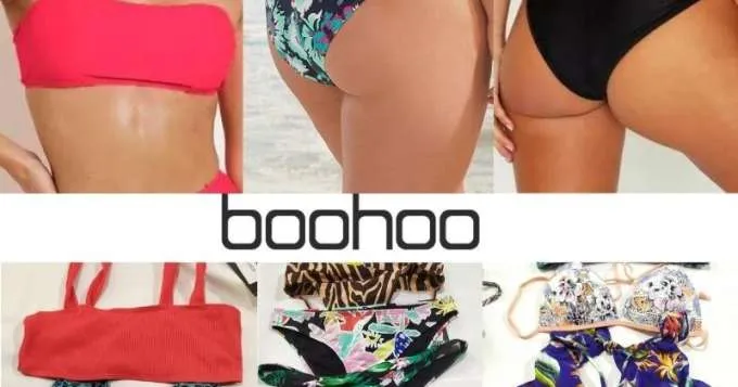 Bikinis de Marca Boohoo : Partes Superiores e Inferiores en Variedad