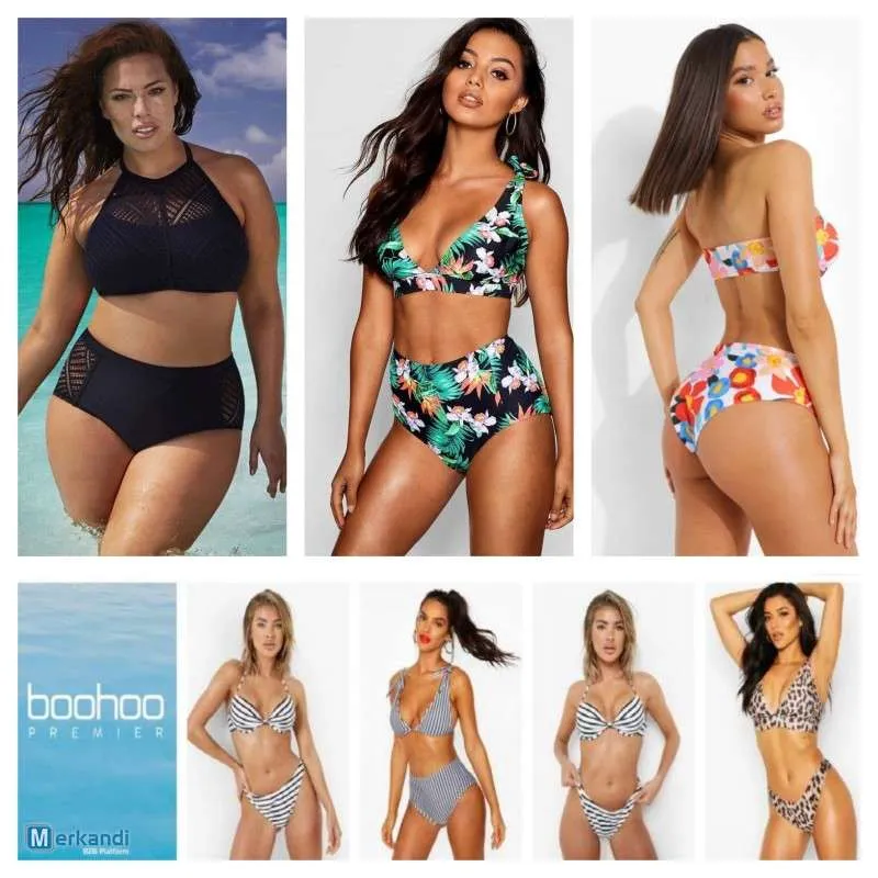 Bikinis marca boohoo lote surtido