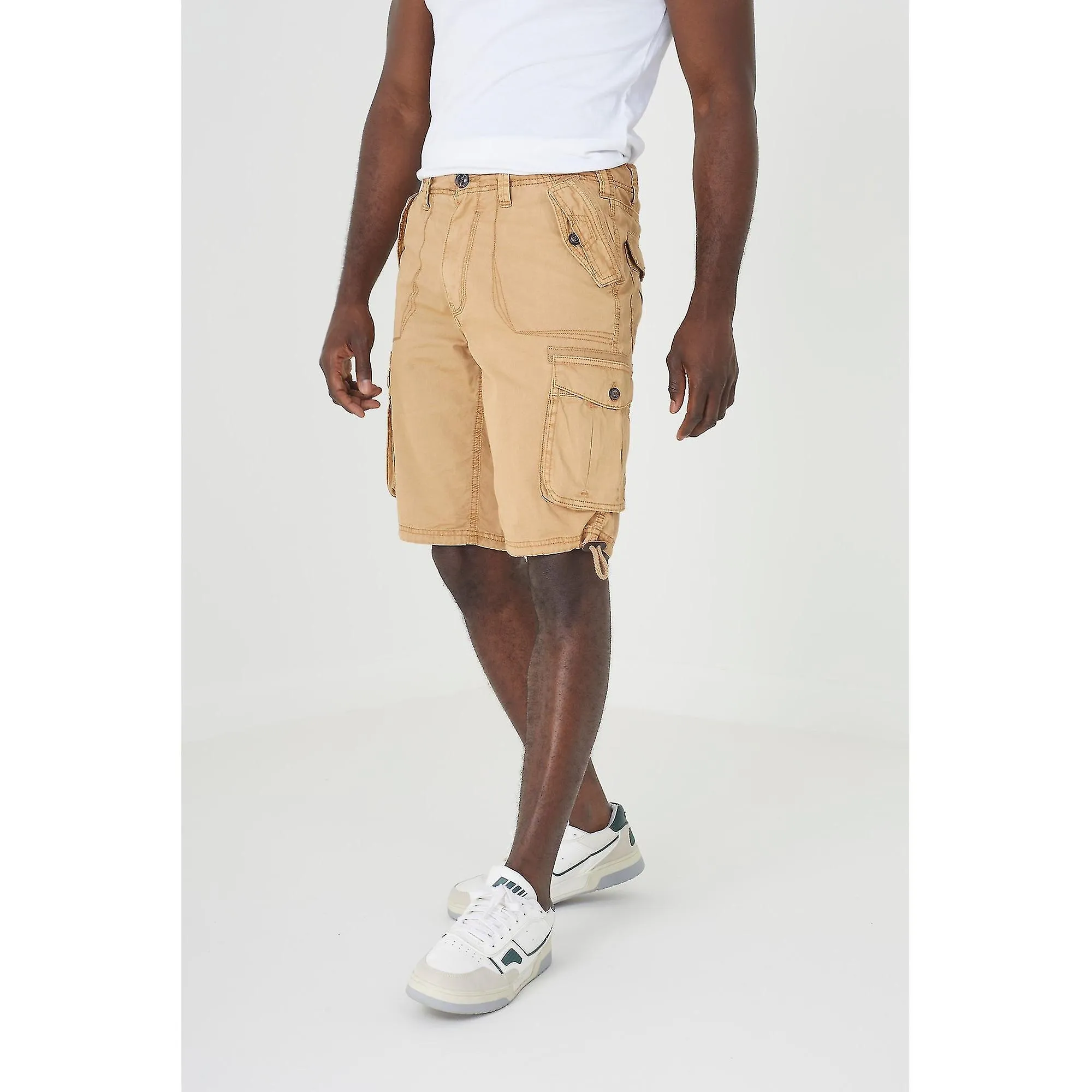 Brave Soul Mens George Cargo Shorts