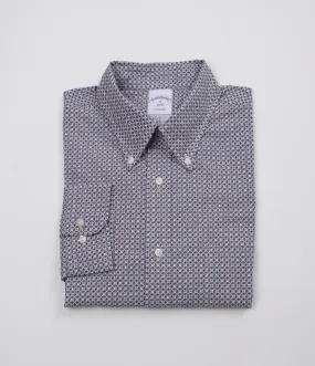 BROOKS BROTHERS Camisa Hombre Cotton Sport Geo