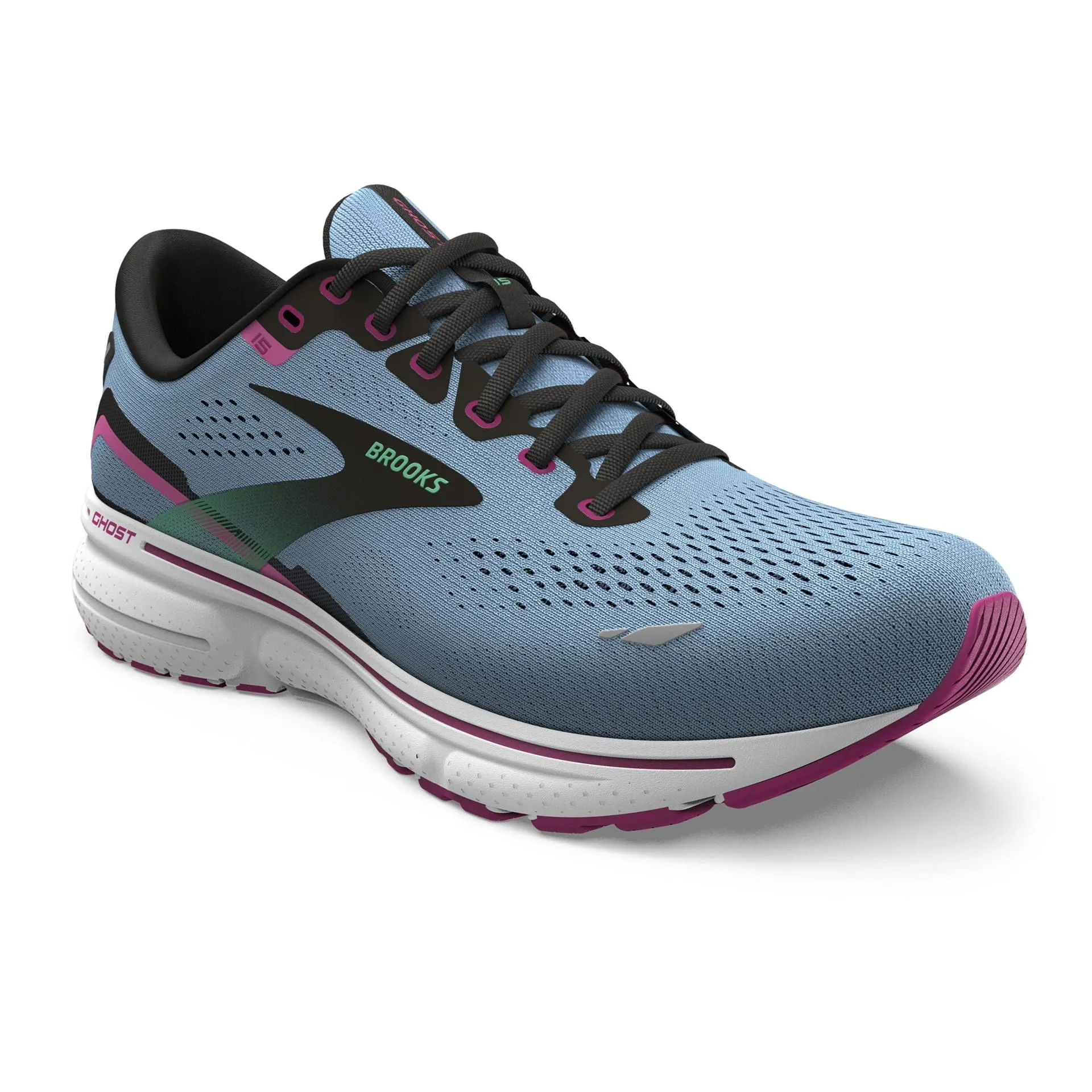 Brooks Ghost 15 Blue Pink