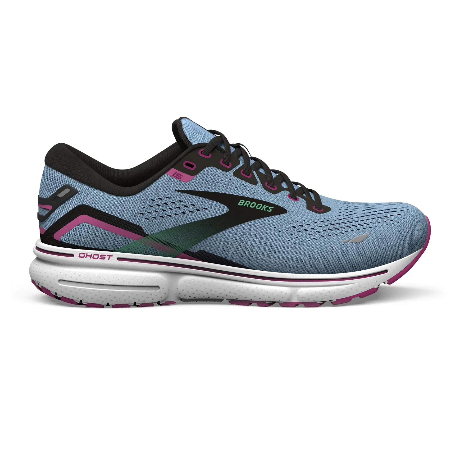 Brooks Ghost 15 Blue Pink