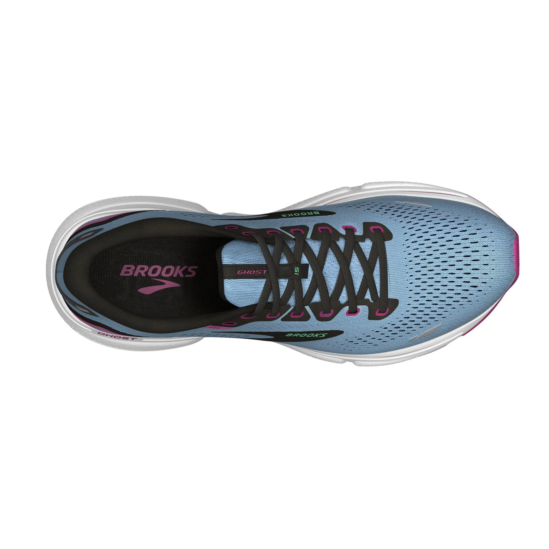 Brooks Ghost 15 Blue Pink