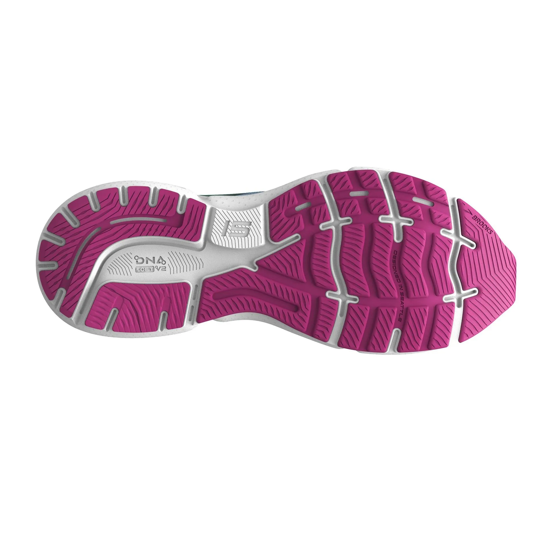 Brooks Ghost 15 Blue Pink