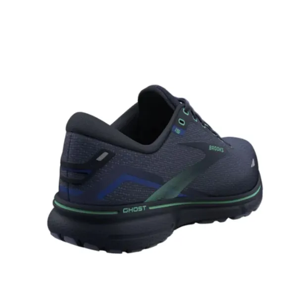 Brooks Hombre Ghost 15 Crown Azul/Negro/Verde