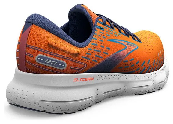 Brooks Running Zapatillas Brooks Glycerin 20 Naranja Azul Hombre