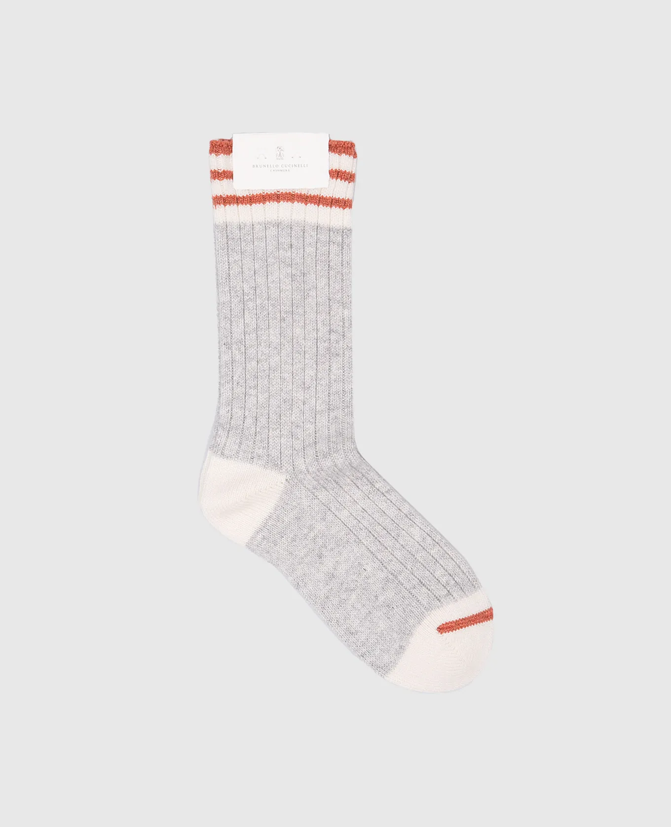 Brunello Cucinelli Gray cashmere socks