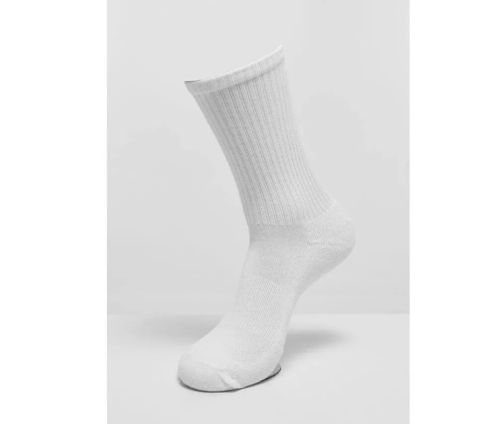 Build Your Brand BY201 - CREW SOCKS - Black