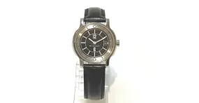 Bulgari Reloj Bvlgari Solotempo ST29S de cuarzo con correa de cuero Negro 