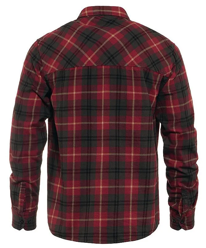 camisa Horsefeathers Dough Insulated LS - Redwood - men´s