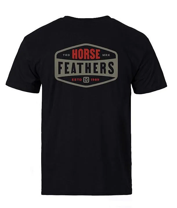 camisa Horsefeathers Hexagon II - Black - men´s