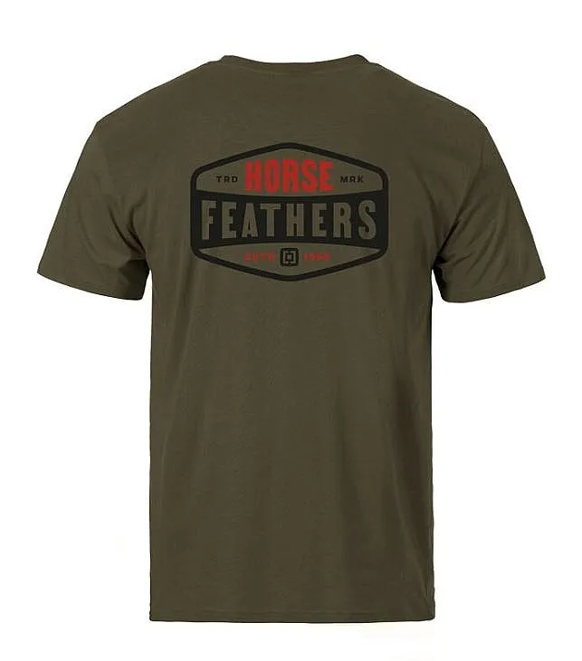 camisa Horsefeathers Hexagon II - Burnt Olive - men´s