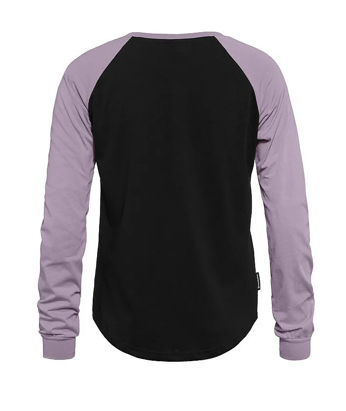 camisa Horsefeathers Karina LS - Black/Iris - women´s