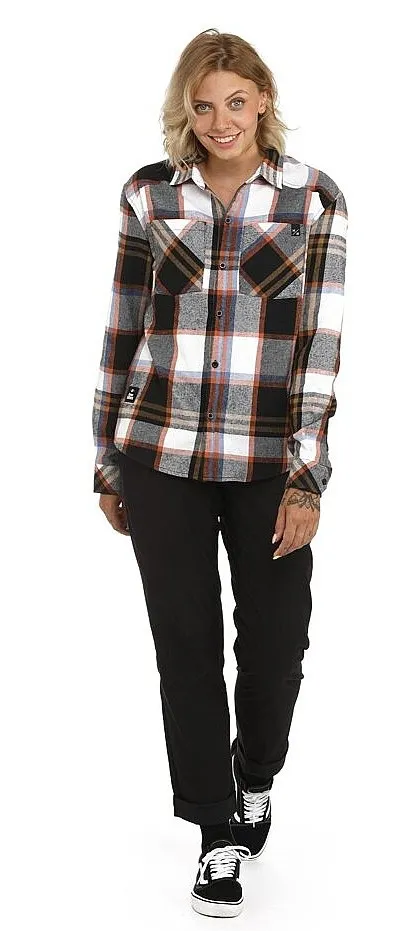 camisa Horsefeathers Karla - Rust - women´s