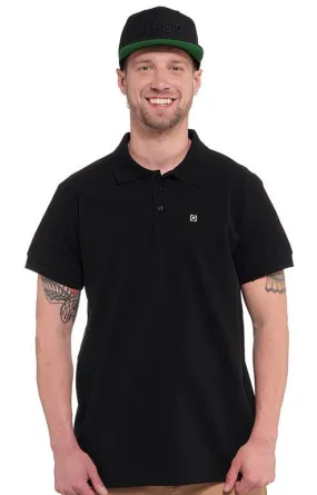 camisa Horsefeathers Kato Polo - Black - men´s