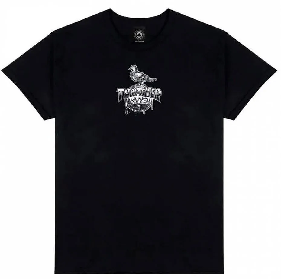 camisa Thrasher Cover The Earth X Antihero - Black - men´s