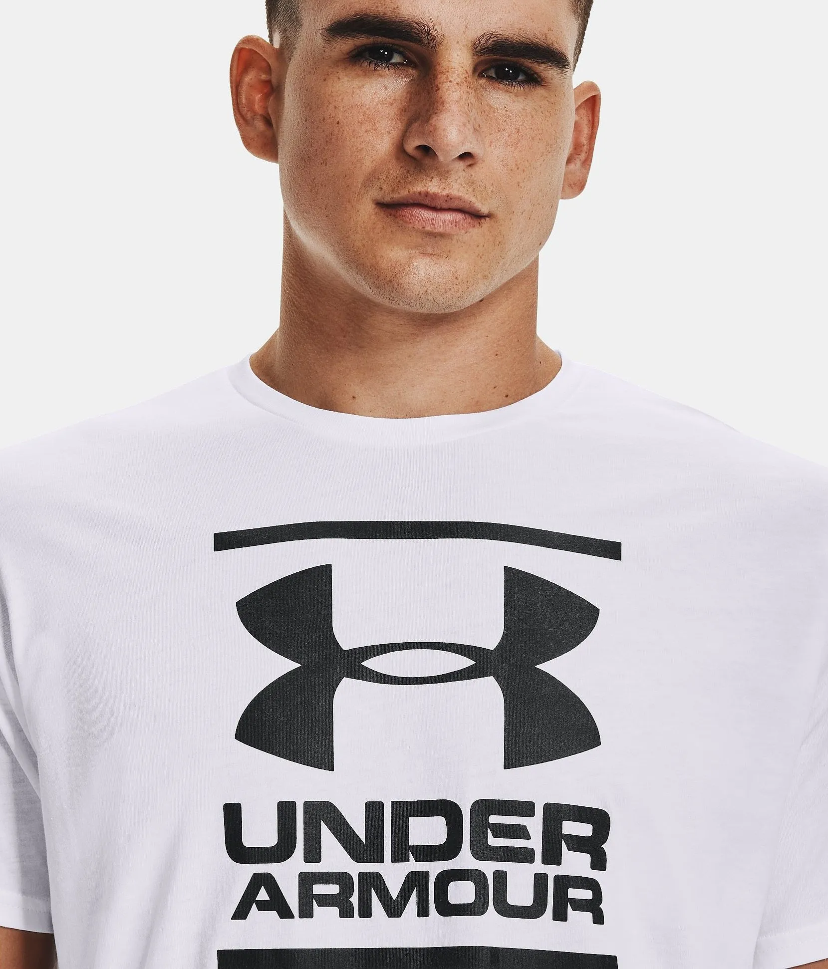 camisa Under Armour GL Foundation - 100/White/Black - men´s