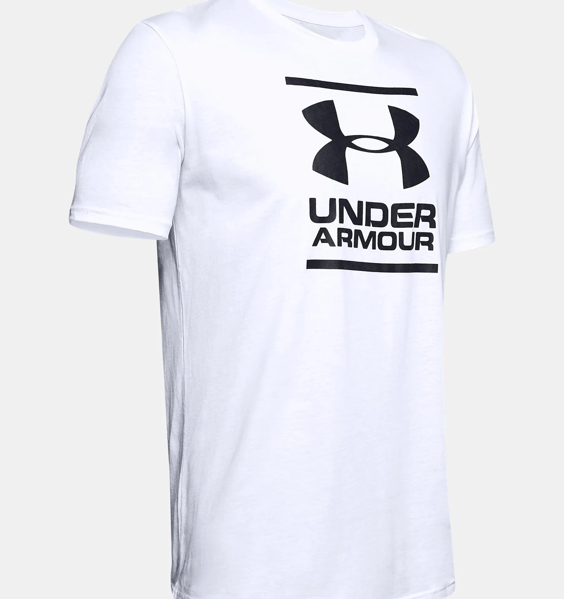 camisa Under Armour GL Foundation - 100/White/Black - men´s