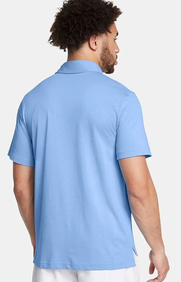 camisa Under Armour Icon Polo - Horizon Blue/White - men´s