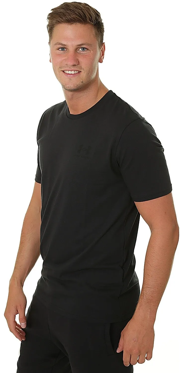 camisa Under Armour Sportstyle Left Chest - 001/Black - men´s