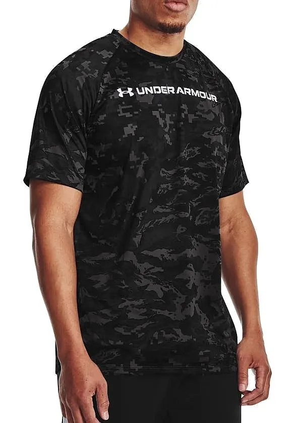 camisa Under Armour Tech ABC Camo - Black - men´s