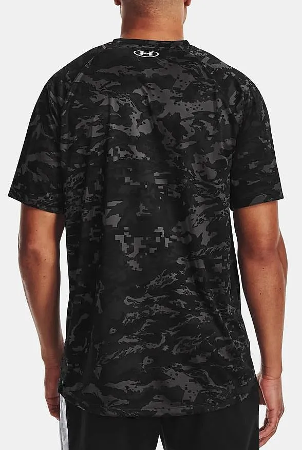 camisa Under Armour Tech ABC Camo - Black - men´s