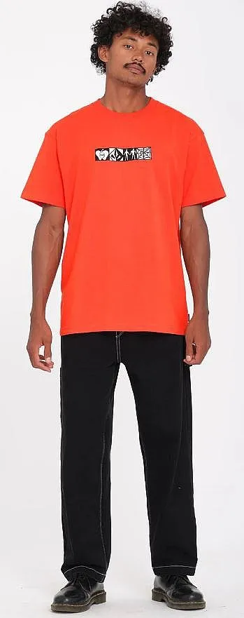 camisa Volcom Fa Keutchi 3 - Bright Red - men´s