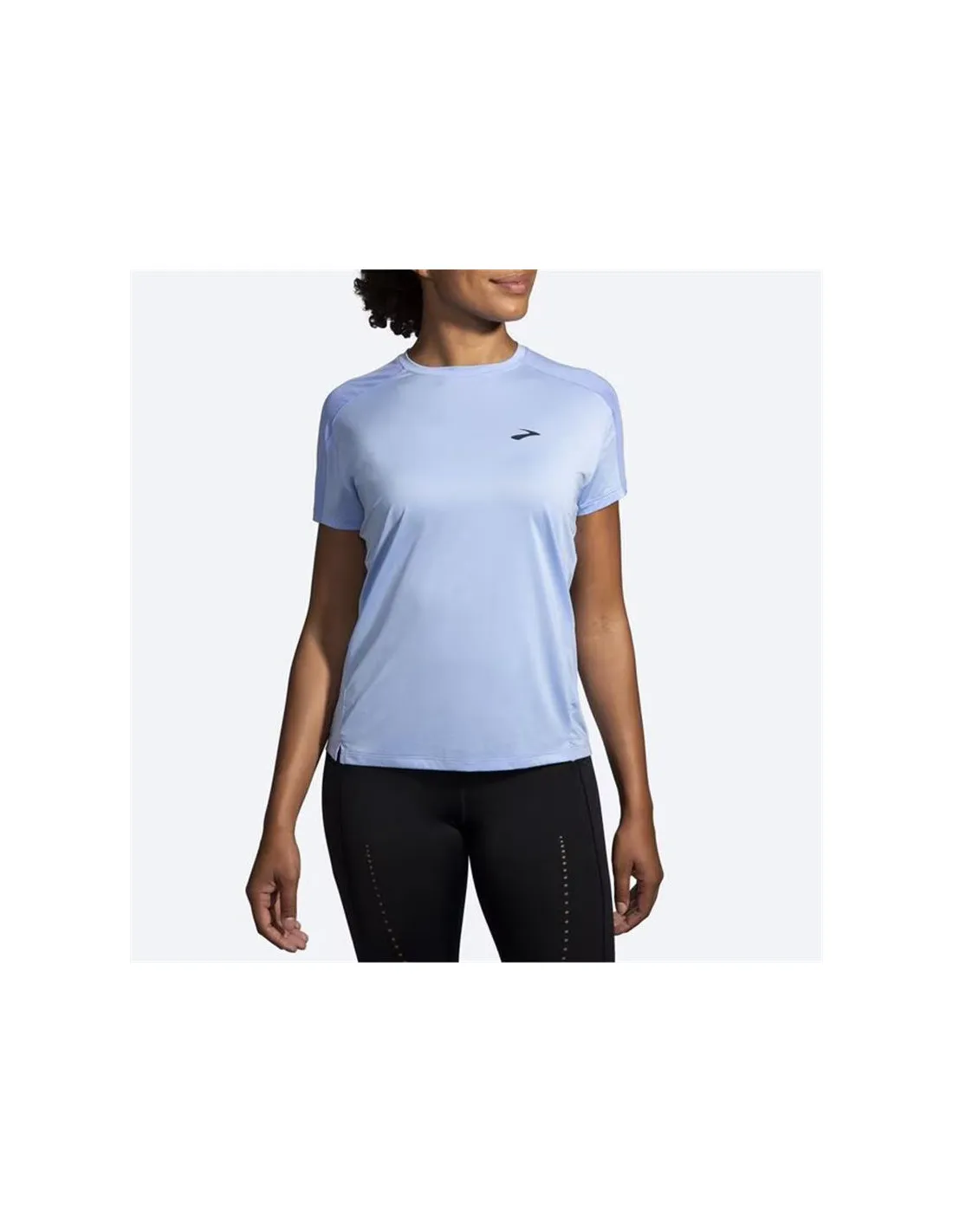 Camiseta de Running Brooks Sprint Free Short Sleeve 2.0 Lavender/Blue Mujer