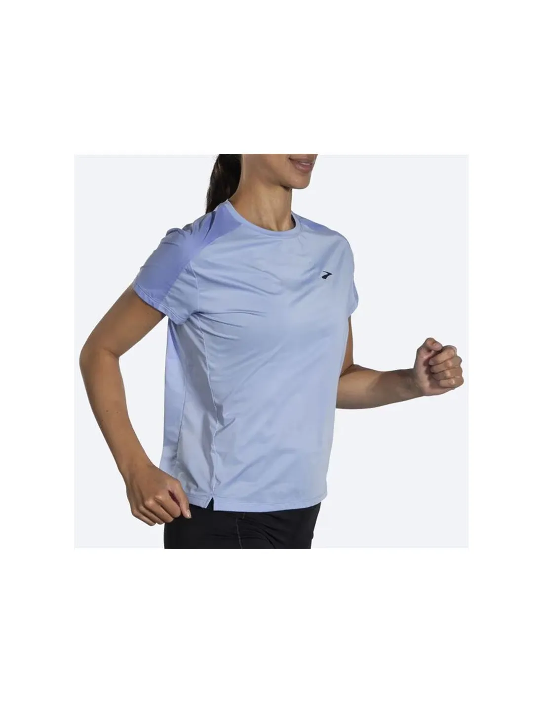 Camiseta de Running Brooks Sprint Free Short Sleeve 2.0 Lavender/Blue Mujer