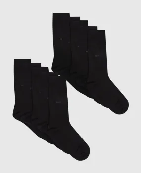 CDLP Set of black socks with logo