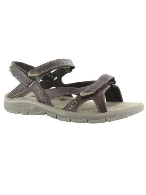 chancla hi-tec soul-riderz strap marron mujer