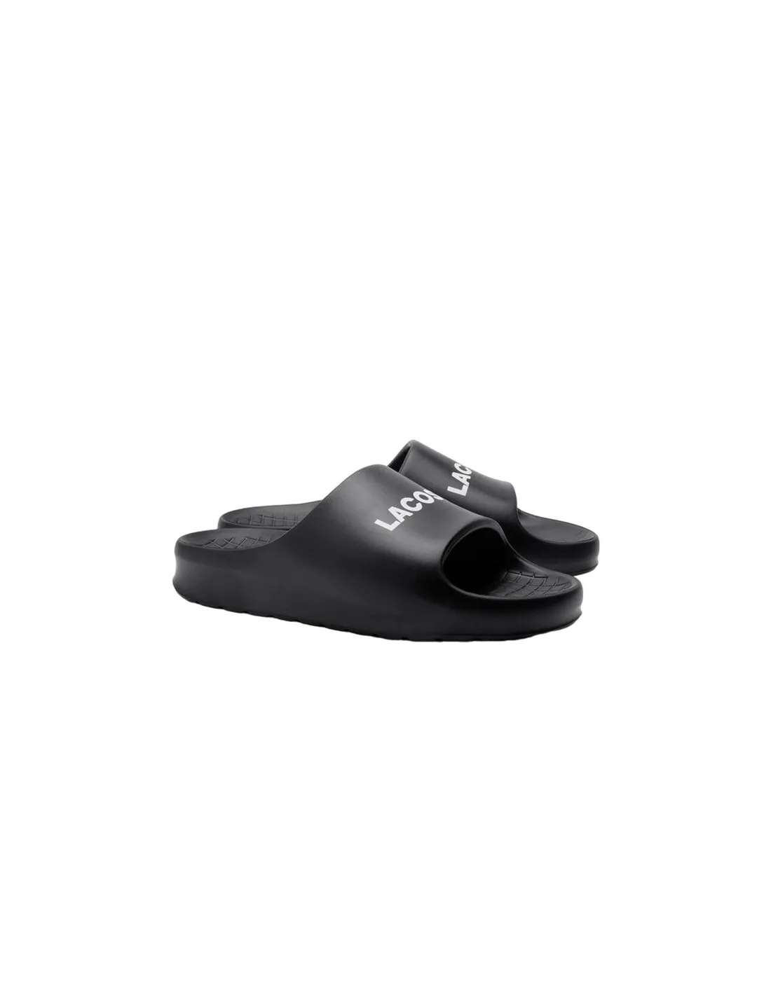 Chanclas Lacoste Slides & Sandals Mujer Negro