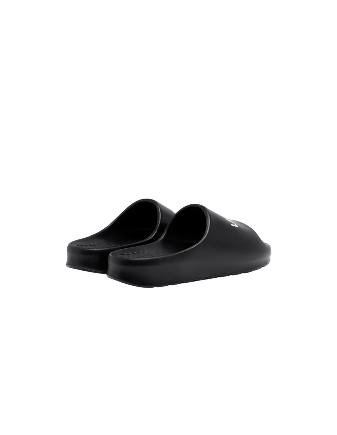 Chanclas Lacoste Slides & Sandals Mujer Negro