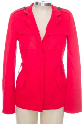 Chaqueta / Abrigo color Rojo - Zara