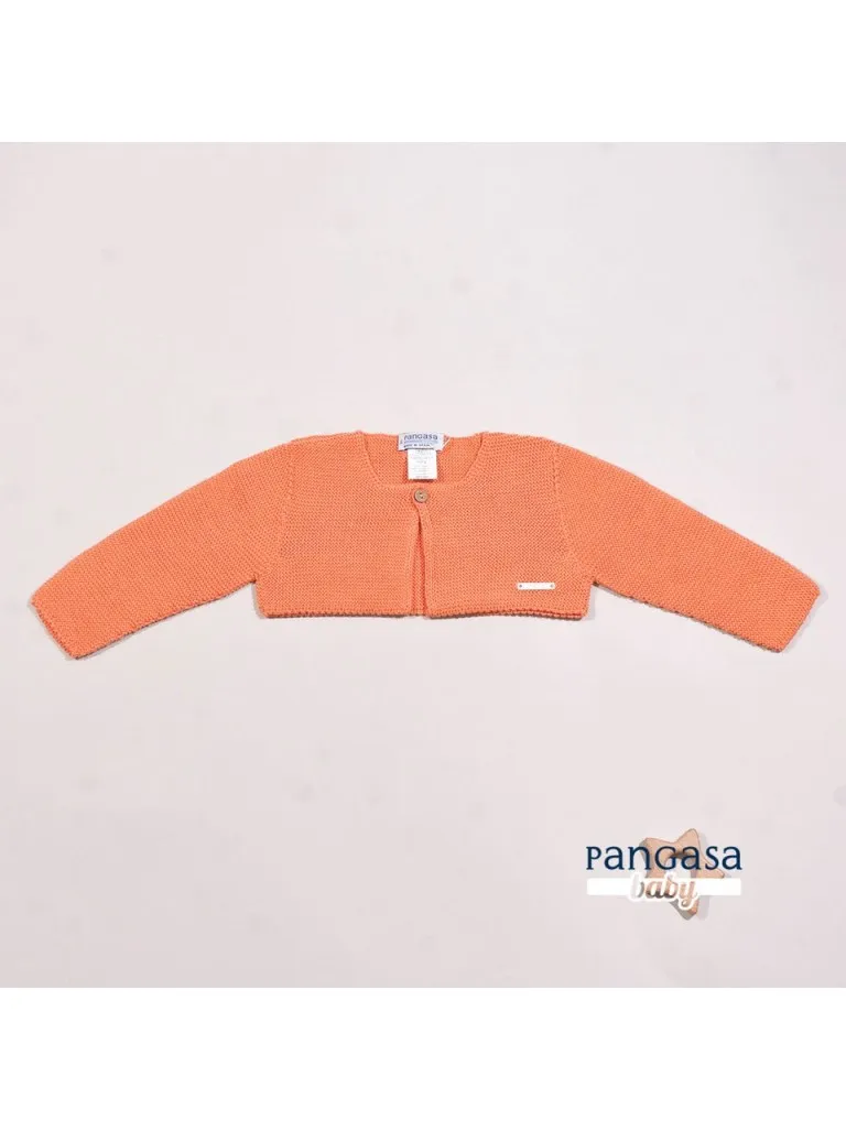 Chaqueta corta algodón Pangasa mandarina