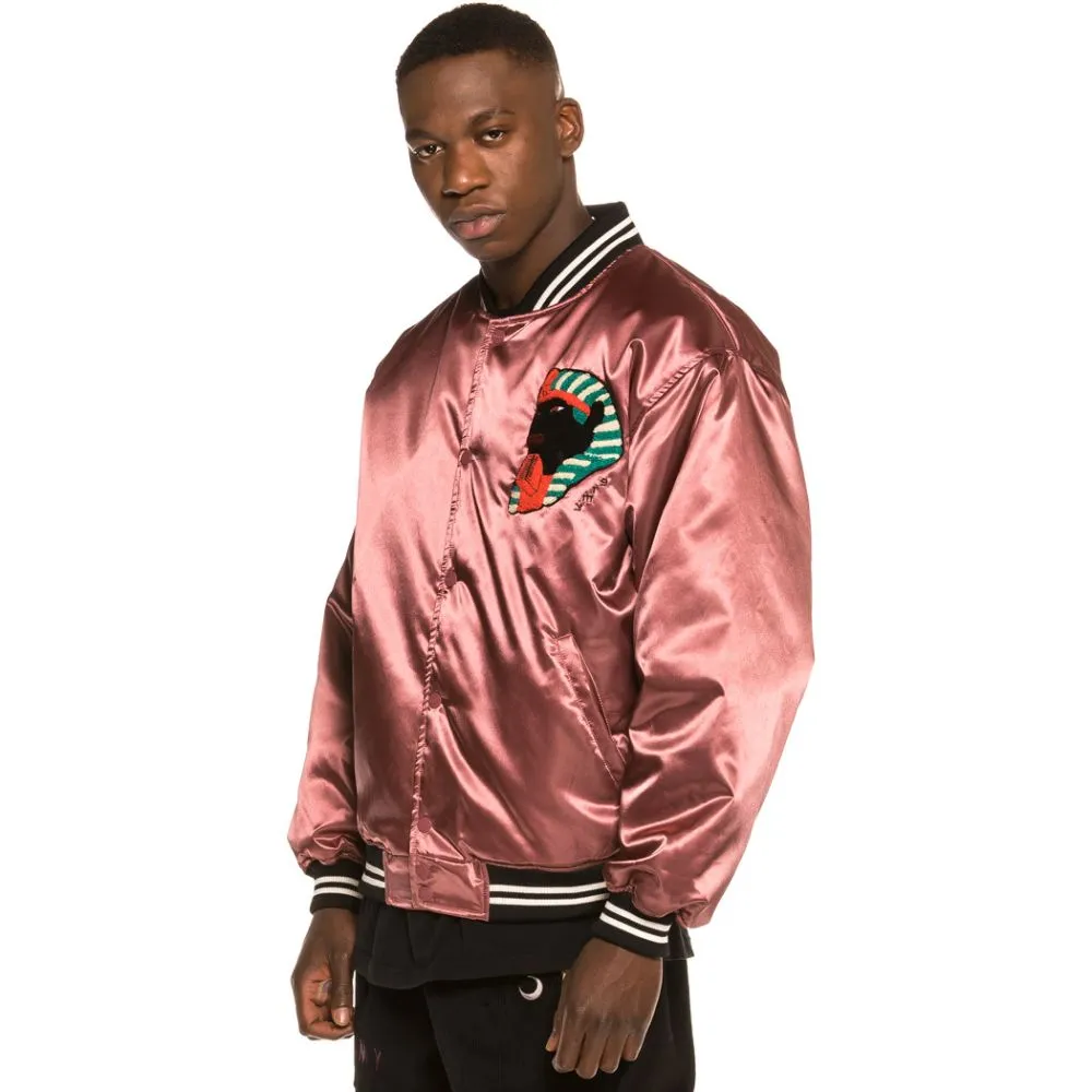 Chaqueta Grimey Call of Yore Reversible Satin Jacket FW20 Black