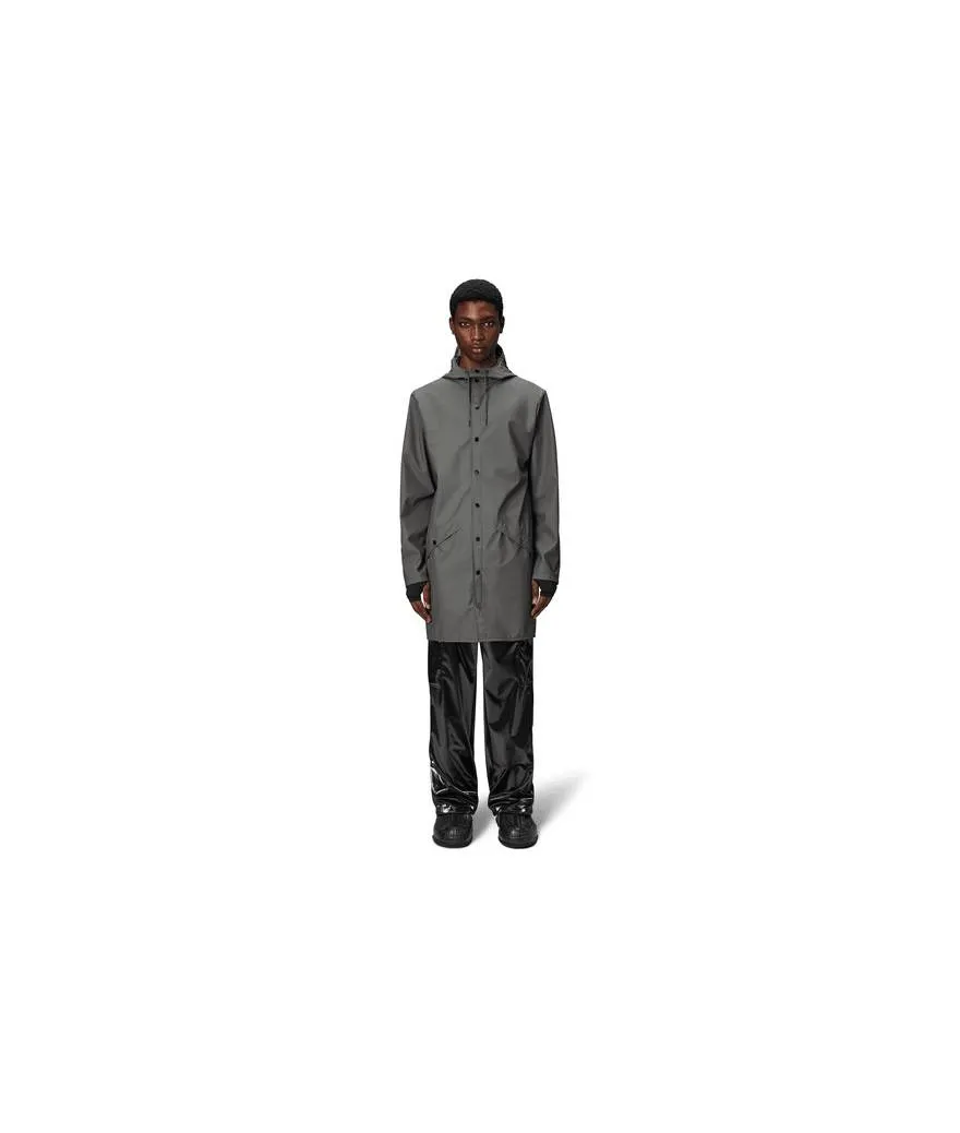 Chubasquero Rains Long Jacket grey